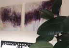 I'll Follow the Sun | Oil And Acrylic Painting in Paintings by Madeline Norton Art. Item made of canvas & synthetic