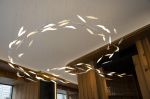 Sturgeons Swirl at Boutique Petrossian | Chandeliers by Beau&Bien | Boutique Petrossian Victor Hugo in Paris