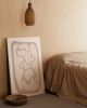 This is She | Oil And Acrylic Painting in Paintings by Casa Sanctum. Item made of canvas & synthetic compatible with minimalism and contemporary style