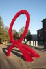 Red Deuce | Public Sculptures by Rob Lorenson. Item made of steel