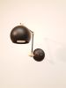 Kitchen Shelves Adjustable Wall Light - Industrial Sconce | Sconces by Retro Steam Works. Item made of brass works with mid century modern & industrial style