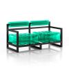 Yoko Sofa  Black Wood Eko | Armchair in Chairs by MOJOW DESIGN