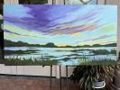 Evening Grace | Oil And Acrylic Painting in Paintings by Filomena Booth Fine Art. Item composed of canvas in contemporary or coastal style
