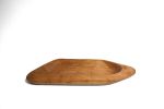 Plate Essay #1 - Plate Essaie #1 | Dinnerware by Nadine Hajjar Studio. Item composed of wood in minimalism or contemporary style