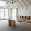 Diamond Dining Table | Tables by Simon Johns. Item composed of oak wood