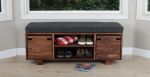 Zuma walnut storage bench | Benches & Ottomans by Modwerks Furniture Design. Item made of walnut works with mid century modern & modern style