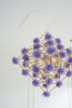 Geometric Paper Chandelier / Mobile "HARMONY" | Sculptures by Paula Hartmann. Item composed of paper and fiber