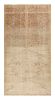 Vintage Zeki Müren Rug in Beige-Brown with Geometric Pattern | Area Rug in Rugs by Rug and Kilim