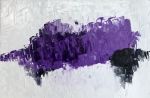 Purple Spanish Bull | Paintings by Hugo Auler Jr. Art