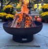 36" Elliptical Fire Pit | Fireplaces by Seasons Fire Pits. Item made of steel