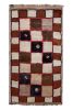 Hand-Knotted Mid-Century Vintage Gabbeh Rug - Beige Brown | Area Rug in Rugs by Rug and Kilim