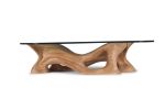 Crux Table | Coffee Table in Tables by Amorph. Item made of wood & glass