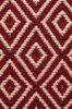 Handwoven Woolen Red Runner Rug | Rugs by Evergreen Carpets. Item made of wool compatible with boho and minimalism style