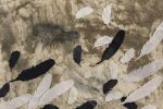 Black wind | Mixed Media by Vero González. Item composed of linen