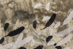 Black wind | Mixed Media by Vero Gonzalez Ugarte. Item composed of linen