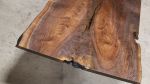 Live Edge Claro Walnut Dining Table | Conference Table | | Tables by SAW Live Edge. Item composed of walnut and steel