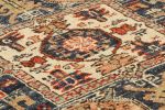Rug & Kilim’s Caucasian Square Rug with Geometric Patterns | Area Rug in Rugs by Rug and Kilim