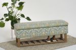 Seagram Floral | Bench in Benches & Ottomans by Sadie Dorchester. Item composed of wood and cotton