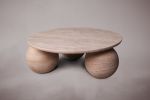 Travertine Coffee Table. Natural Stone Coffee Table. | Tables by HamamDecor LLC. Item composed of marble compatible with minimalism and contemporary style