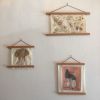 Life Cycle of Cochineal | Embroidery in Wall Hangings by Sonoran Witch Boy | Sonoran Witch Boy Studio in Tucson. Item made of fabric with synthetic