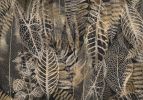 Handcrafted textured wallpaper - 45G-AA0601 | Wall Treatments by Affreschi & Affreschi. Item made of paper compatible with minimalism and contemporary style
