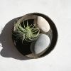 Large Round Tray in Earth Brown Concrete | Decorative Tray in Decorative Objects by Carolyn Powers Designs. Item composed of concrete in minimalism or contemporary style