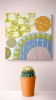 Small gatherings 7 | Oil And Acrylic Painting in Paintings by Cristina Dalla Valentina. Item composed of canvas compatible with boho and contemporary style