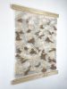 Psithurism, a topography of tenderness | Tapestry in Wall Hangings by Renata Daina. Item made of cotton with fiber works with minimalism & contemporary style