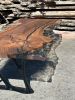 Epoxy Resin Table, Top Resin Wood Table, Dining Table | Tables by Tinella Collection. Item made of wood compatible with contemporary and country & farmhouse style