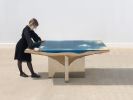 Abyss Dining Table, 2021 | Tables by Duffy London. Item made of wood with steel works with modern style