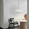 Sphere Large - Origami Paper Lampshade Eco-friendly | Pendants by Studio Pleat. Item composed of paper in minimalism or contemporary style