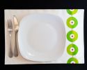 RING placemat | Tableware by OTSI design. Item made of canvas compatible with minimalism and contemporary style