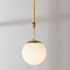 Astrid | Pendants by PAUL PAIGE. Item made of brass & glass