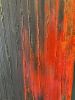 Canvas On Fire | Oil And Acrylic Painting in Paintings by Catherine Détraves. Item made of canvas works with contemporary & industrial style