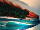 Indies Trader | Wall Sculpture in Wall Hangings by Carvinart | Polynesian in Lahaina. Item composed of wood