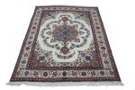 Vintage Ivory Traditional 10X13 Tabriz Persian Rug | Area Rug in Rugs by Magic Rugs. Item made of wool works with traditional style