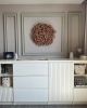 Large Rose Gold Bougainvillea | Wall Sculpture in Wall Hangings by Cristina Ayala