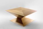 Asymmetrical Alder Coffee Table | Tables by Szostak Atelier. Item made of wood works with minimalism & contemporary style