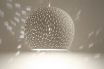 Claylight Pendant 10" | Pendants by lightexture. Item composed of ceramic compatible with boho and minimalism style