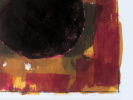 Vessel #01 — Contemporary Abstract Acrylic on Paper (15×15) | Oil And Acrylic Painting in Paintings by Vincent Salvati – Contemporary Abstract Painter | NJ`. Item made of paper works with minimalism & contemporary style