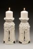 Candle Holders | Decorative Objects by Lora Rust Ceramics | Race and Religious in New Orleans. Item made of ceramic