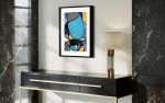 Sun and Sky Abstract acrylic painting 2024 | Oil And Acrylic Painting in Paintings by Aarti Bartake. Item composed of canvas in contemporary or art deco style