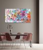 Blended | Oil And Acrylic Painting in Paintings by Shirly Maimom Art. Item composed of canvas in contemporary or art deco style