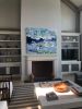 Garden By the Bay | Oil And Acrylic Painting in Paintings by Elizabeth Nagle
