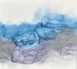 'Serenity' | Paintings by Christina Twomey Art + Design. Item made of birch wood works with minimalism & contemporary style
