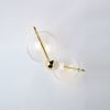 Lune wall lights | Sconces by SilvioMondinoStudio. Item composed of brass and glass