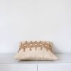 Ikat Beaded Cushion Cover | Pillows by Kubo. Item made of fiber