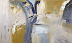 Magical - A Very Large Contemporary Abstract | Oil And Acrylic Painting in Paintings by Strokes by Red - Red (Linda Harrison). Item composed of canvas