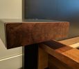 Walnut and Steel Bed/ Bedframe | Headboard in Beds & Accessories by Donald Mee Design. Item made of walnut with steel works with contemporary style