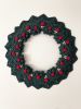 Macrame Christmas Wreath | Macrame Wall Hanging in Wall Hangings by Damla. Item made of cotton with metal works with boho style